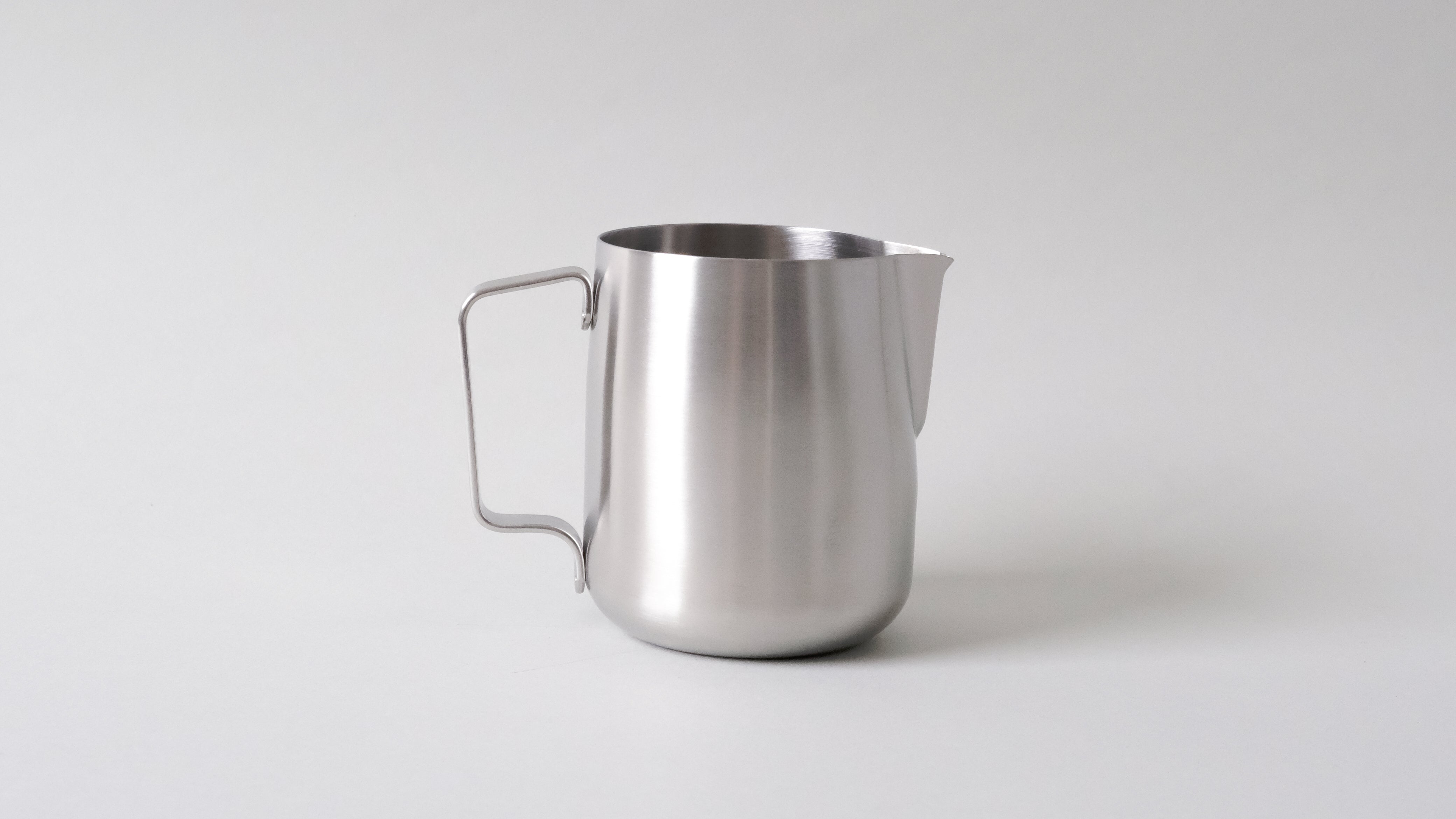 15OZ BRUSHED SILVER PITCHER WITH NARROW SPOUT