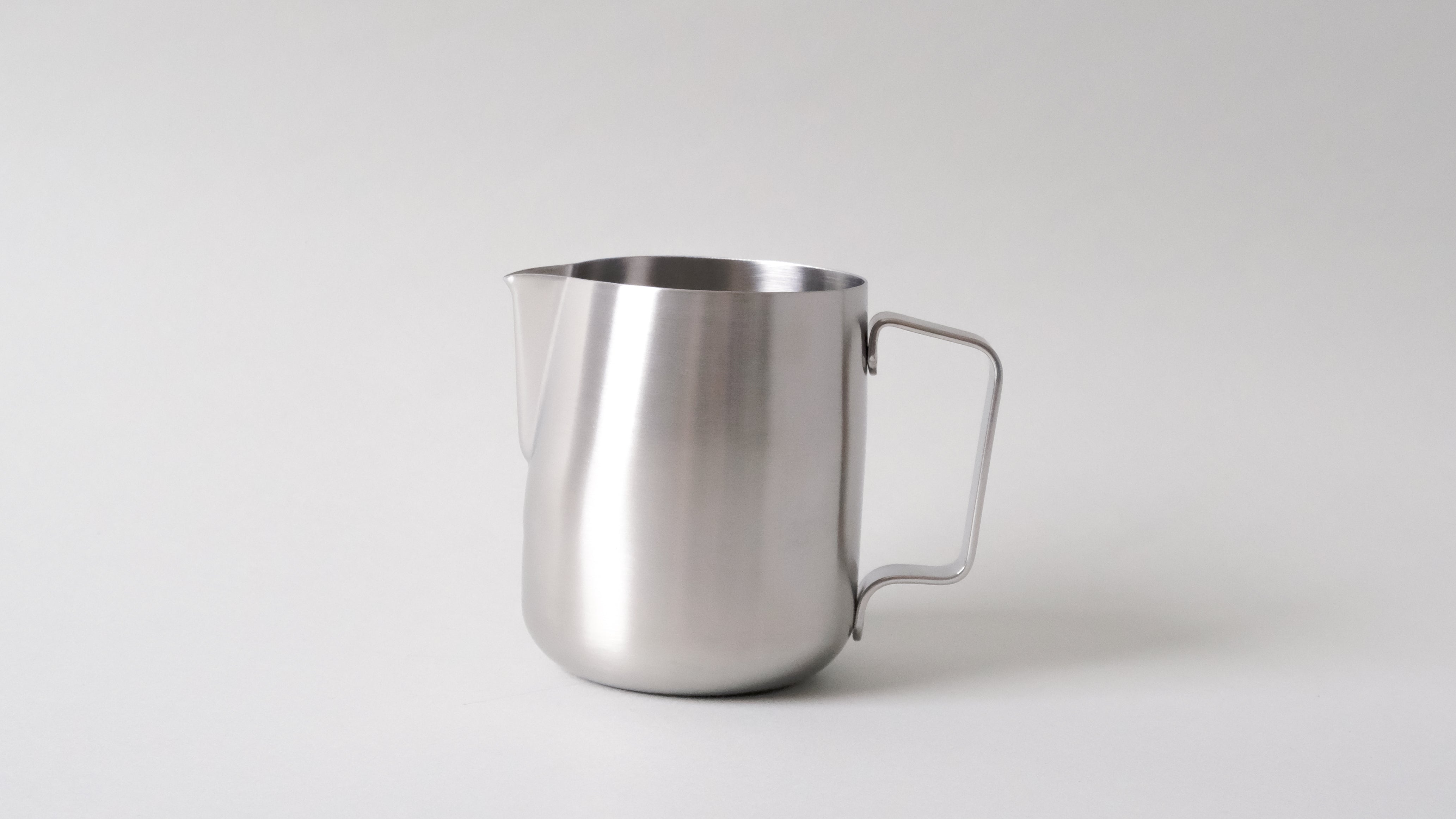 15OZ BRUSHED SILVER PITCHER WITH NARROW SPOUT