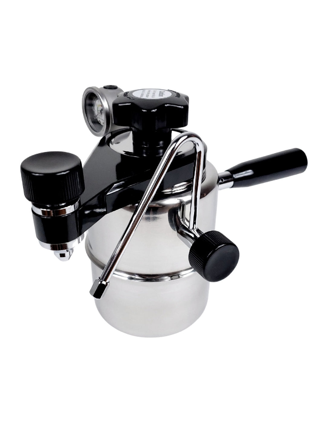 BELLMAN Stovetop Espresso & Cappuccino Maker with Pressure Gauge