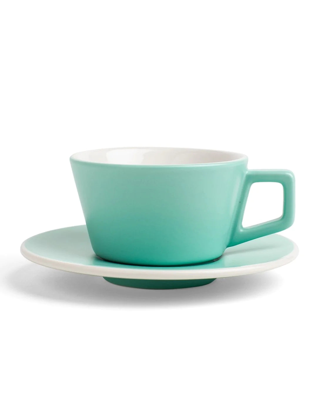 CREATED CO. Angle Cappuccino & Small Latte Saucer (Saucer Only)